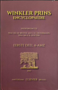 Image of Winkler Prins Encyclopaedie: Eerste Deel A-Amz