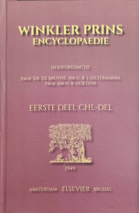 Image of Winkler Prins Encyclopaedie: Eerste Deel Chl-Del