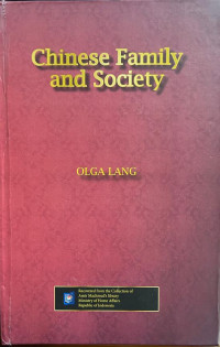 Image of Chinese Family And Society