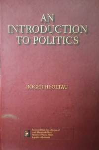 Image of An introduction to politics