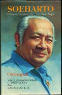 Image of Soeharto: my thoughts words and deeds
