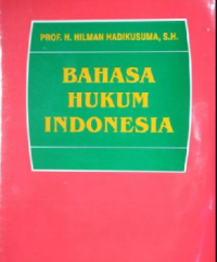 Bahasa Hukum Indonesia