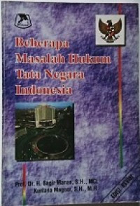 Image of Beberapa masalah hukum tata negara Indonesia