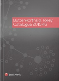 Butterworths and Tolley Catalogue 2015-2016