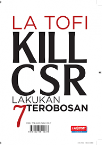 Image of Kill CSR, Lakukan 7 Terobosan