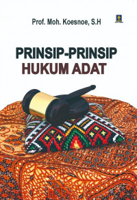 Image of Prinsip-Prinsip Hukum Adat