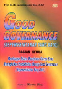 Image of Good Governance : 