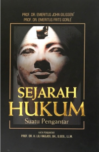Image of Sejarah Hukum: suatu pengantar