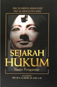 Sejarah Hukum: suatu pengantar