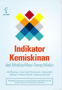 Image of Indikator Kemiskinan dan Misklasifikasi Orang Miskin