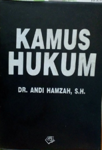 Image of Kamus Hukum