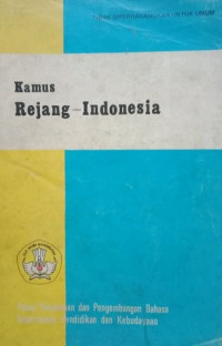 Kamus Rejang - Indonesia