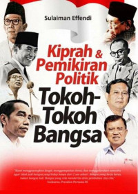 Image of Kiprah dan Pemikiran Politik: tokoh-tokoh bangsa