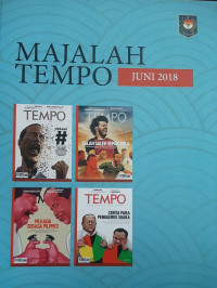 Image of Majalah Tempo Juni 2018
