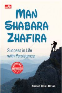 Man shabara Zhafira: Success in Life with Persistence