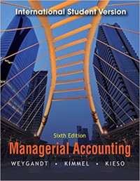 Image of Managerial Accounting: 6th Edition International Student Version