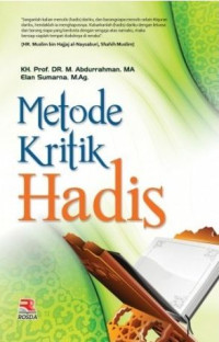 Image of Metode kritik hadis