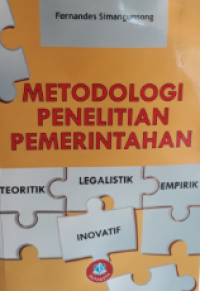 Image of Metodologi Penelitian Pemerintahan