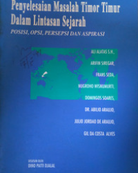 Image of Penyelesaian Masalah Timor Timur dalam Lintasan Sejarah