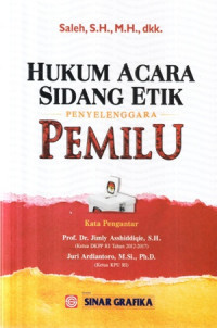 Image of Hukum Acara Sidang Etik Penyelenggara Pemilu