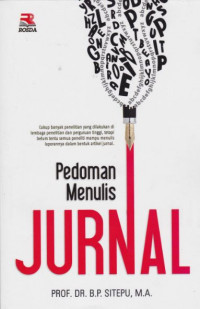 Image of Pedoman menulis jurnal