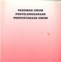 Pedoman Penyelenggaraan Perpustakaan Umum