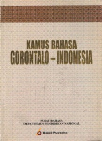 Image of Kamus Bahasa Gorontalo-Indonesia