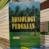 Image of Sosiologi Pedesaan Jilid II: kumpulan bacaan