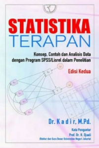 Image of Statistika Terapan:konsep, contoh dan analisis data dengan program SPSS/Lisrel dalam penelitian